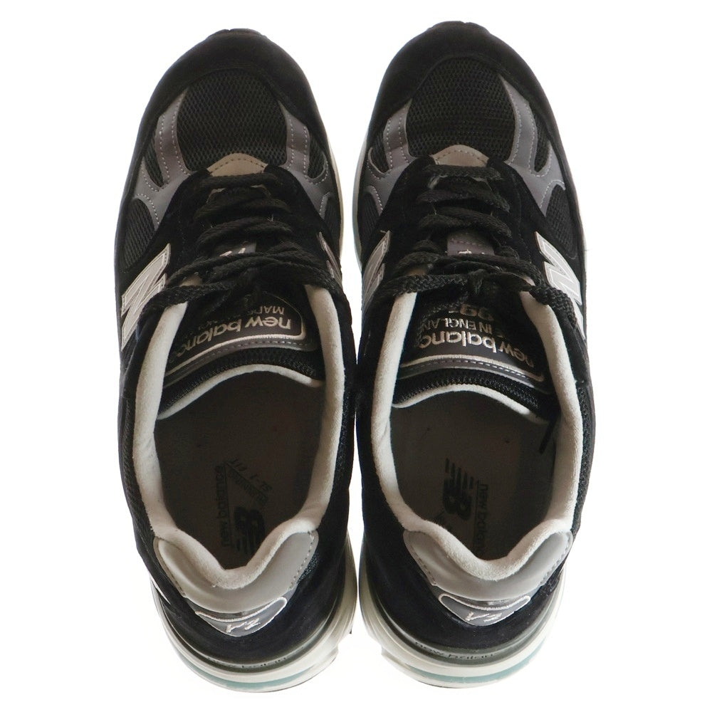 New Balance(ニューバランス) Made in UK 991 v2 BK2 ローカットスニーカー ブラック U991BK2 US10/28.0cm