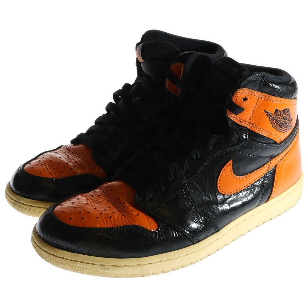 NIKE(ナイキ) AIR JORDAN 1 RETRO HIGH OG SHATTERED BACKBOARD 3.0 エアジョーダン1 レトロ シャッタードバックボード3.0 ハイカットスニーカー US10/28cm 555088-028