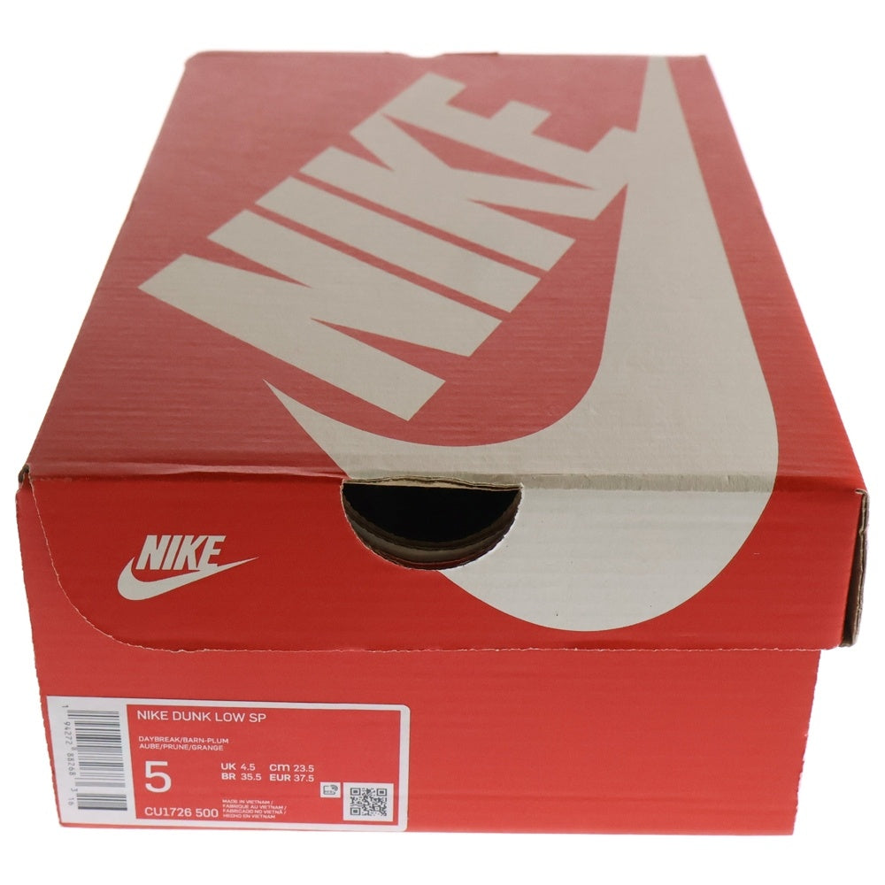 NIKE(ナイキ) DUNK LOW PLUM ダンク プラム ローカットスニーカー パープル レディース US5/23.5cm CU1726-500
