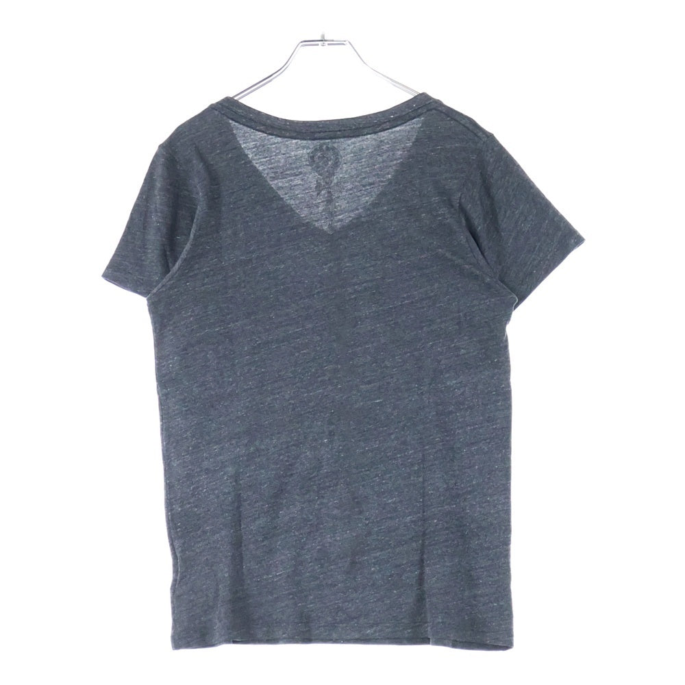 CHROME HEARTS(クロムハーツ) Vネック コットン 半袖Tシャツ カットソー グレー