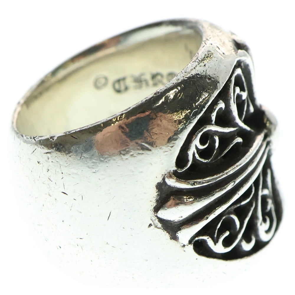 CHROME HEARTS(クロムハーツ) CLASSIC OVAL クラシックオーバルクロス リング シルバー BCA340