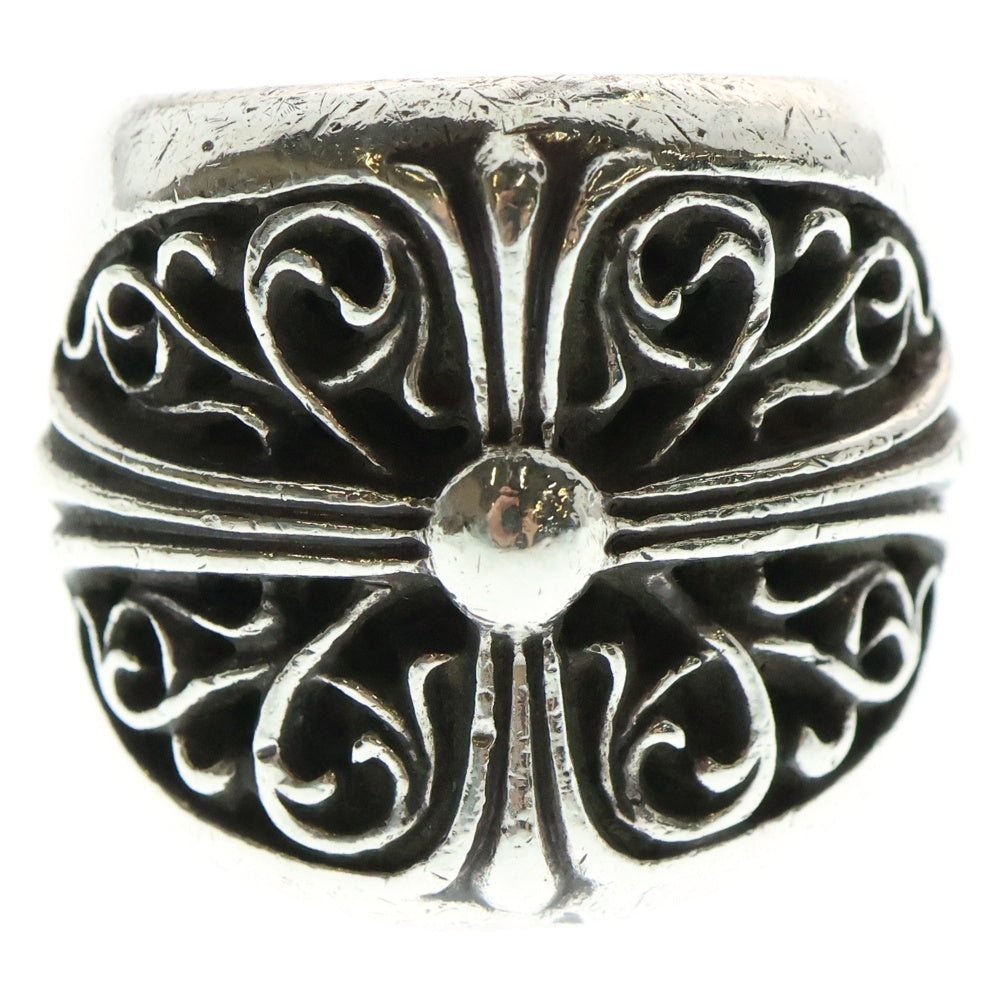 CHROME HEARTS(クロムハーツ) CLASSIC OVAL クラシックオーバルクロス リング シルバー BCA340