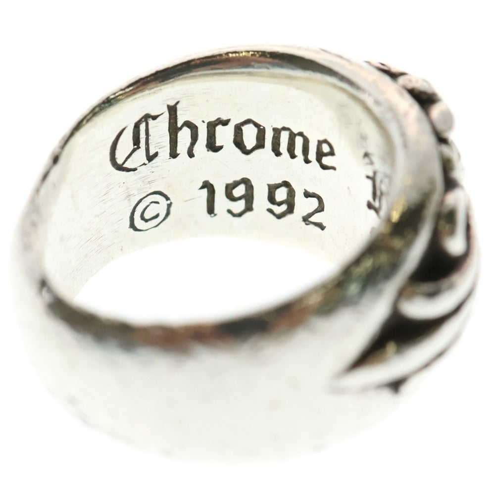 CHROME HEARTS(クロムハーツ) FLRL CRS フローラルクロス リング シルバー BCA346