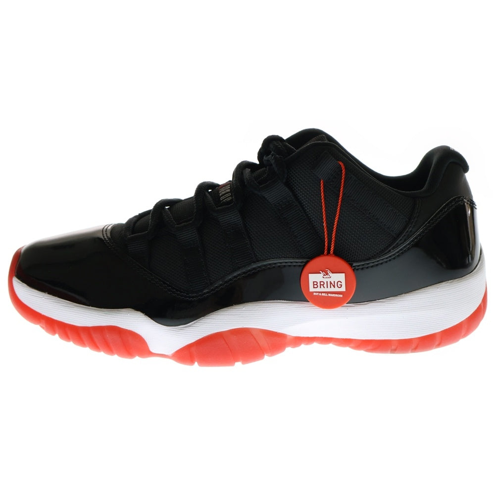 NIKE(ナイキ) AIR JORDAN 11 RETRO LOW BRED エアジョーダン11 レトロ ブレッド ローカットスニーカー FV5104-006 US8.5/ 26.5cm ブラック/レッド