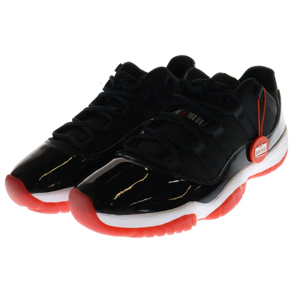 NIKE(ナイキ) AIR JORDAN 11 RETRO LOW BRED エアジョーダン11 レトロ ブレッド ローカットスニーカー FV5104-006 US8.5/ 26.5cm ブラック/レッド