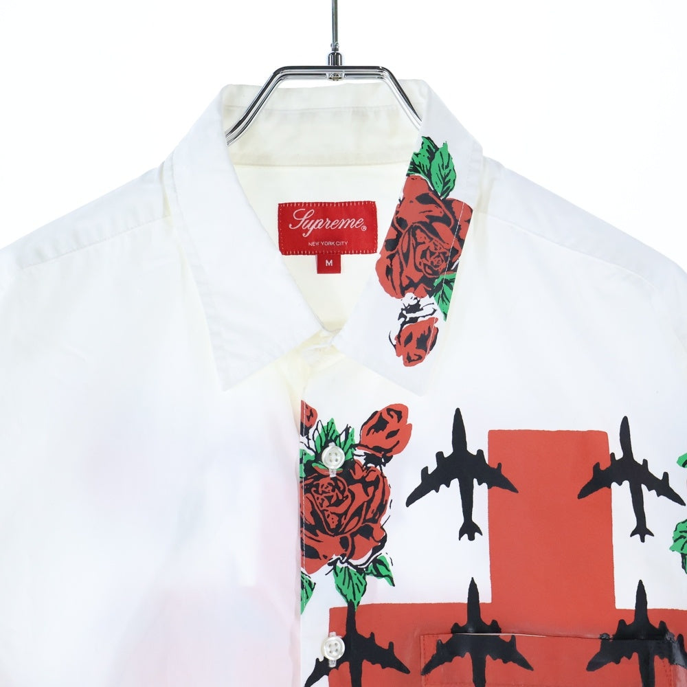 SUPREME(シュプリーム) 23SS Destruction of Purity Shirt ディストラクションオブピュアリティー 長袖シャツ ホワイト