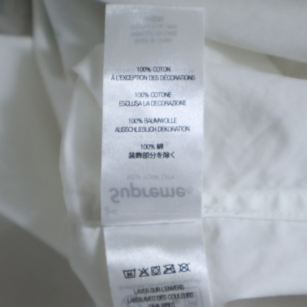 SUPREME(シュプリーム) 23SS Destruction of Purity Shirt ディストラクションオブピュアリティー 長袖シャツ ホワイト