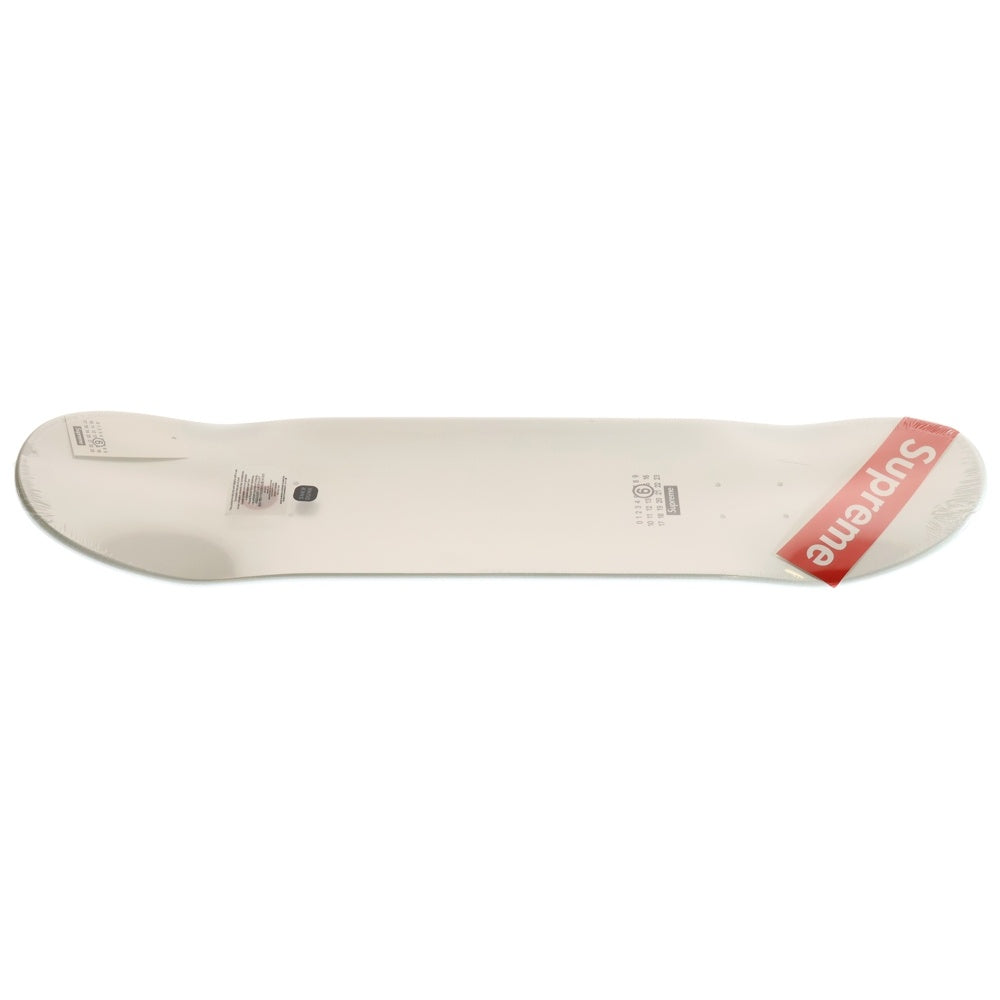 SUPREME(シュプリーム) 24SS ×MM6 Skateboard ボックスロゴ カレンダー スケートボード デッキ ホワイト