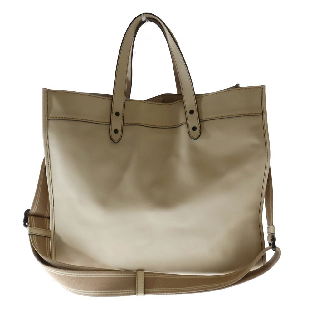 【未使用級】コーチ ベケット トートバッグ 本革 シボ革 レザー ベージュ コーチ COACH バッグ （ベージュ） -ファッション通販 FASHION