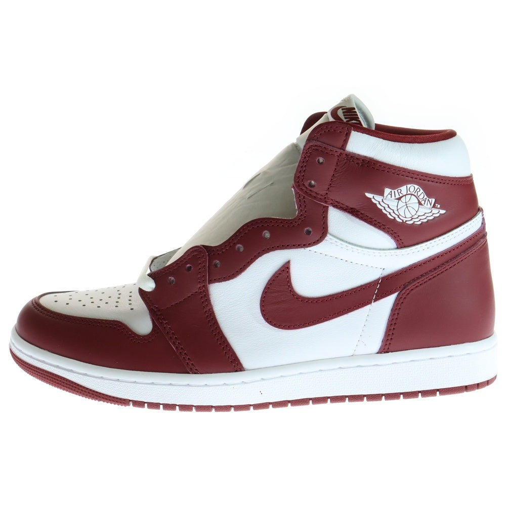 NIKE(ナイキ) AIR JORDAN 1 RETRO HIGH OG ARTISANAL RED エアジョーダン1 レトロ アーティザナルレッド ハイカットスニーカー US10/28cm DZ5485-160
