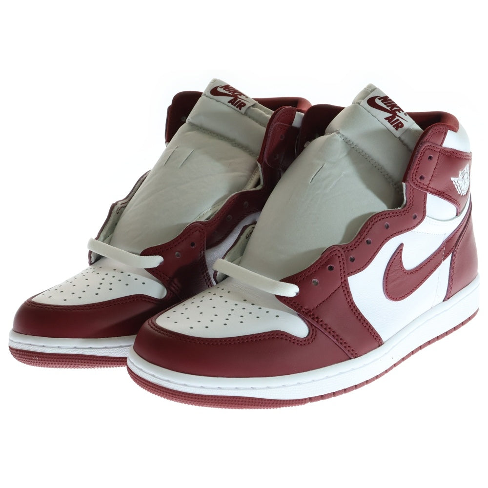 NIKE(ナイキ) AIR JORDAN 1 RETRO HIGH OG ARTISANAL RED エアジョーダン1 レトロ アーティザナルレッド ハイカットスニーカー US10/28cm DZ5485-160