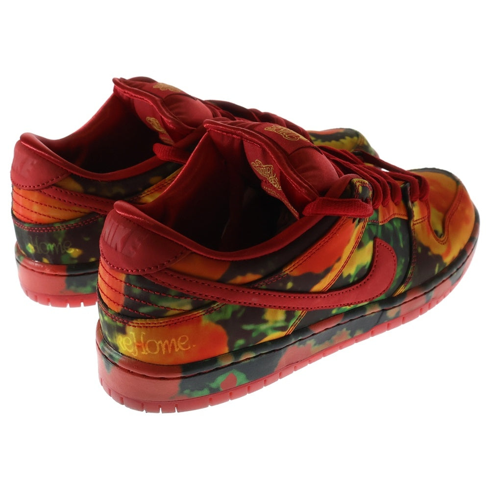 NIKE(ナイキ) ×THE WIZARD OF OZ DUNK LOW POPPY FIELD オズの魔法使い ダンク ポピーフィールド ローカットスニーカー マルチ US9/27cm FZ1291-600