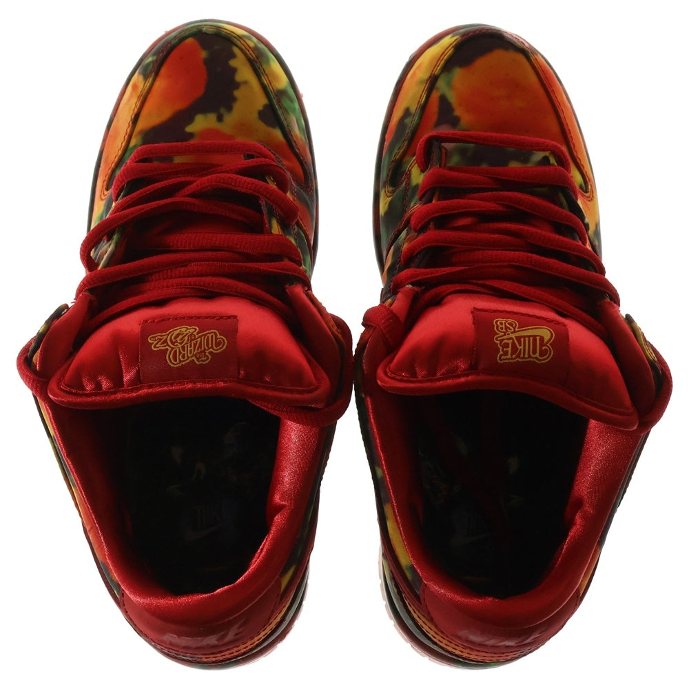 NIKE(ナイキ) ×THE WIZARD OF OZ DUNK LOW POPPY FIELD オズの魔法使い ダンク ポピーフィールド ローカットスニーカー マルチ US9/27cm FZ1291-600