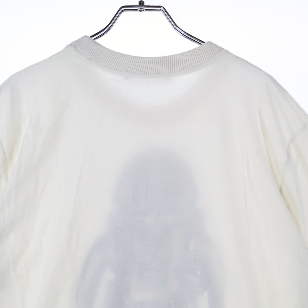 LOUIS VUITTON(ルイヴィトン) 19SS ジャガード スペースマン コットン ニット クルーネック 半袖Tシャツ ホワイト RM191M IXY HGY01W