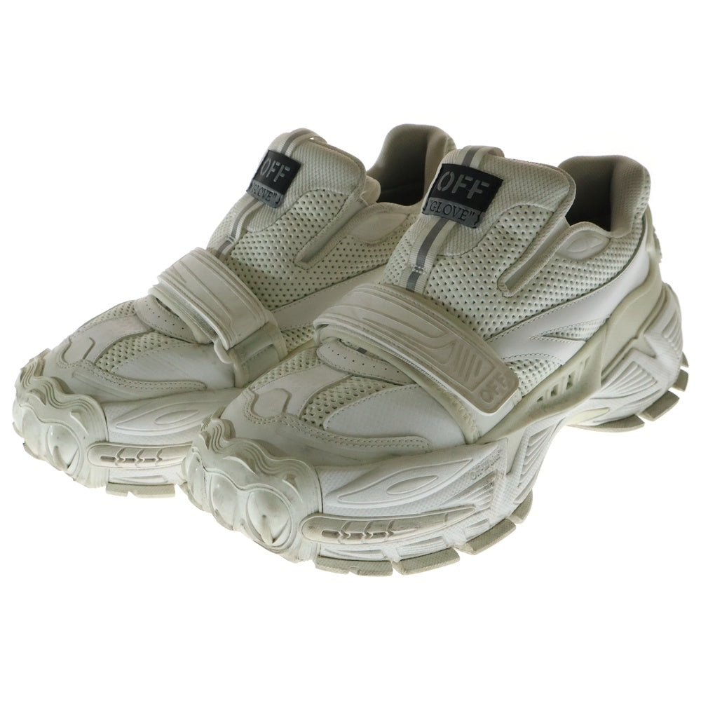 OFF-WHITE(オフホワイト) Glove グローブ スリッポン 厚底スニーカー ホワイト