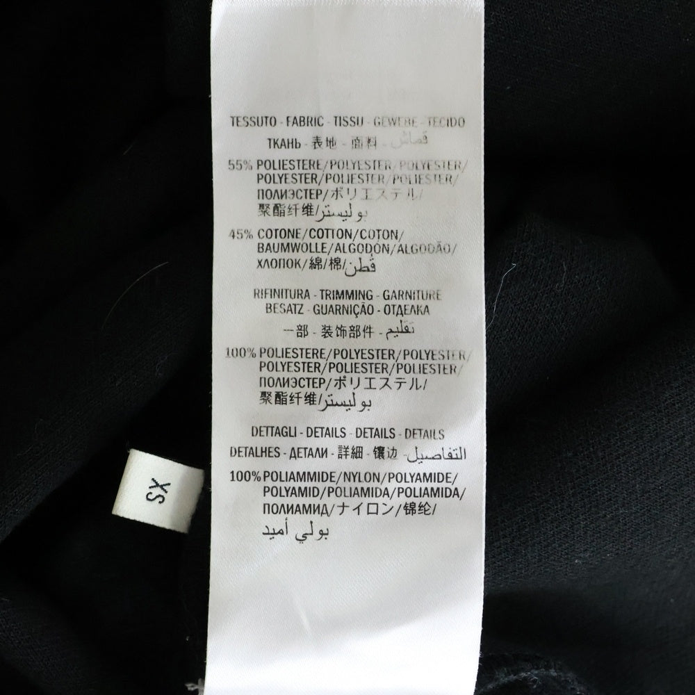 GUCCI(グッチ) テクニカルジャージー 2WAY トラックフーディー パーカー ブラック 475354 X5U11