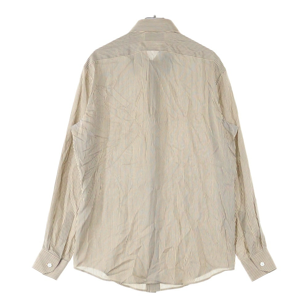 CELINE(セリーヌ) ストライプ柄 長袖シャツ ブラウン 2C028 1041