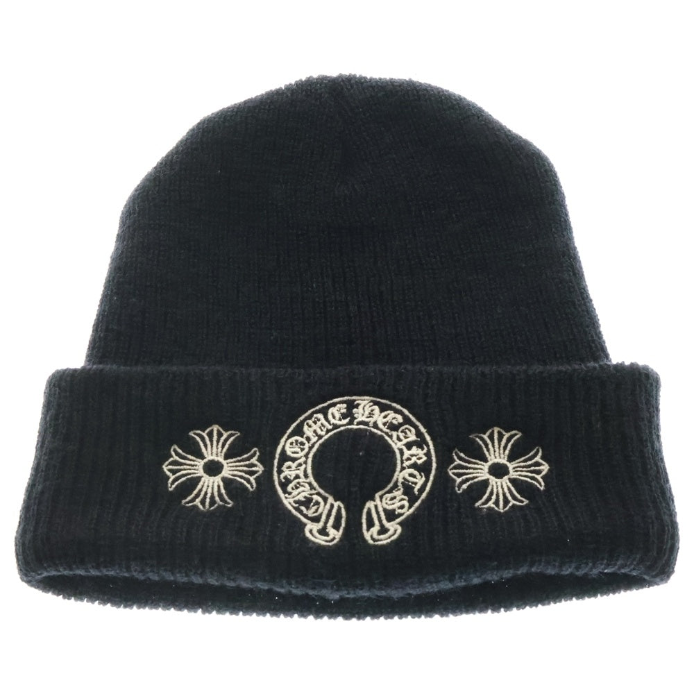 CHROME HEARTS(クロムハーツ) WOOL WATCH CAP CHプラスホースシューニットキャップ ビーニー帽子