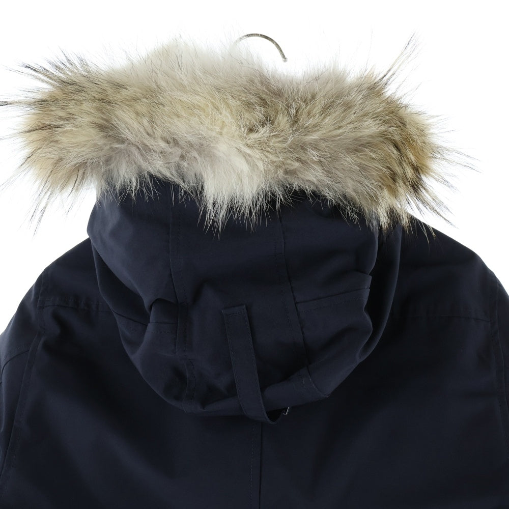 CANADA GOOSE(カナダグース) JASPER PARKA ジャスパー パーカー ファーフーデッド ジップアップ ダウンジャケット ネイビー 3438JM