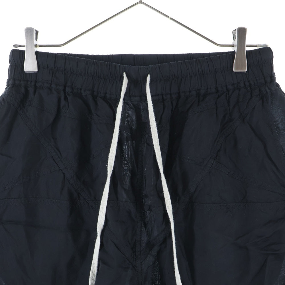 Rick Owens(リックオウエンス) 22SS Drawstring Bermuda Shorts RP01B4307-J ドローストリング バミューダ ショーツ ハーフパンツ ブラック