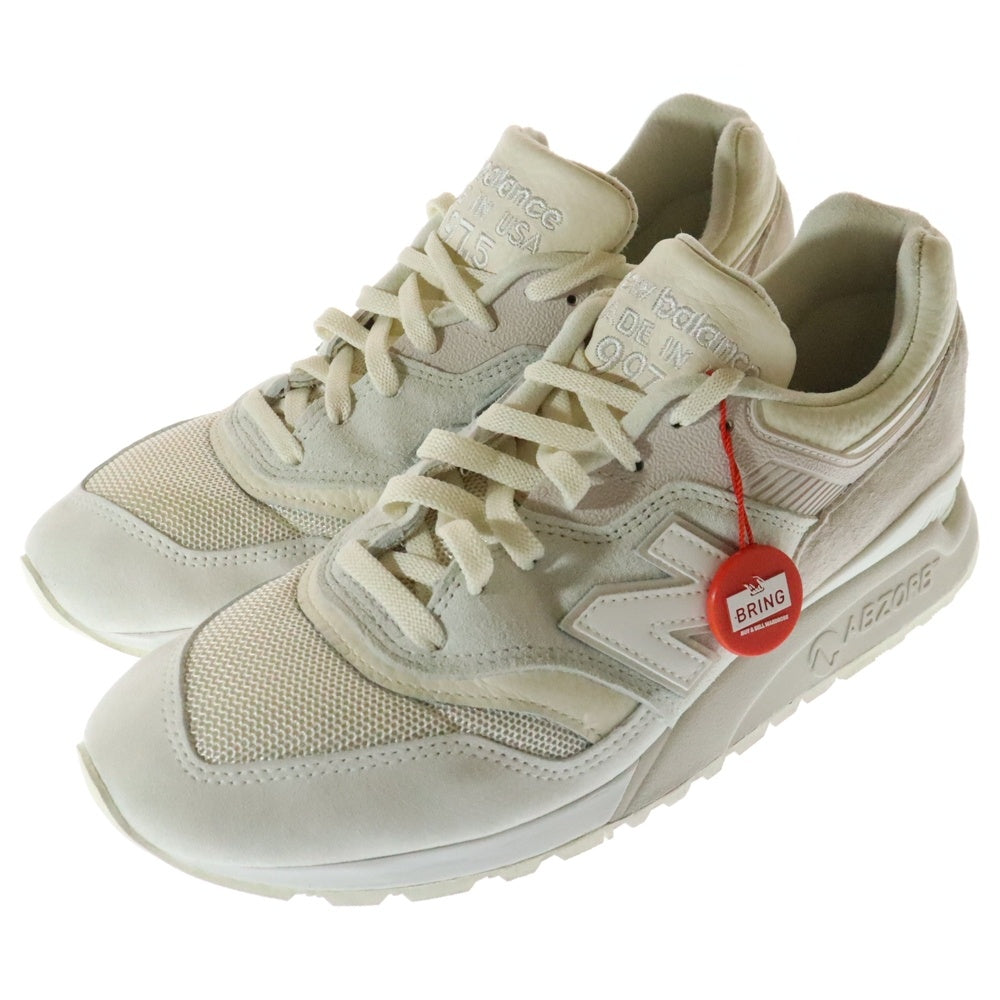 New Balance(ニューバランス) ×KITH Ronnie Fieg 997.5 キス ロニーファイグ ローカットスニーカー ホワイト US9/27cm U9975HK