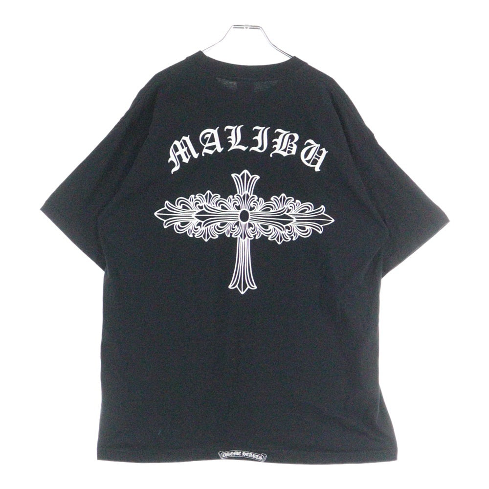 CHROME HEARTS(クロムハーツ) CH T-SHRT LTD マリブ限定 OLD オールド クロスバックプリント 半袖Tシャツ ブラック