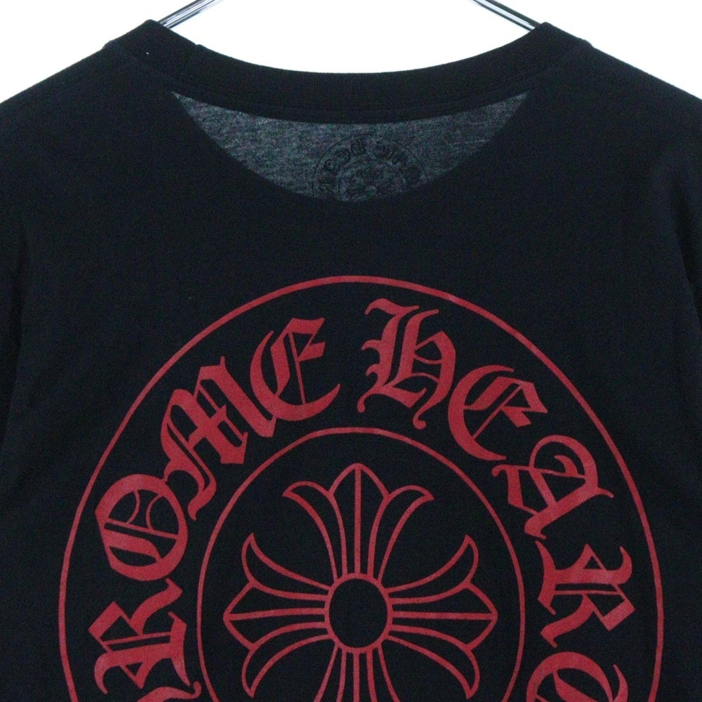 CHROME HEARTS(クロムハーツ) CH L/S 1 STAFF限定ホースシュープリント長袖カットソー ブラック