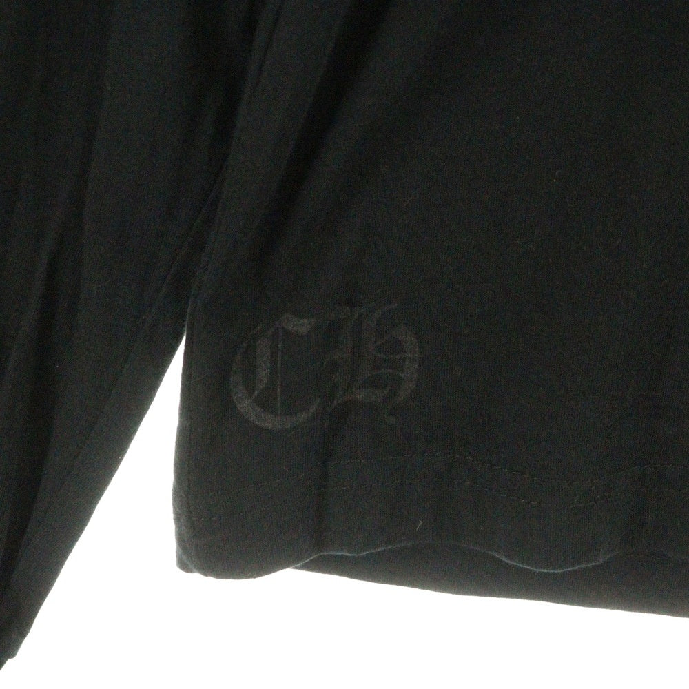 CHROME HEARTS(クロムハーツ) CH L/S 1 STAFF限定ホースシュープリント長袖カットソー ブラック