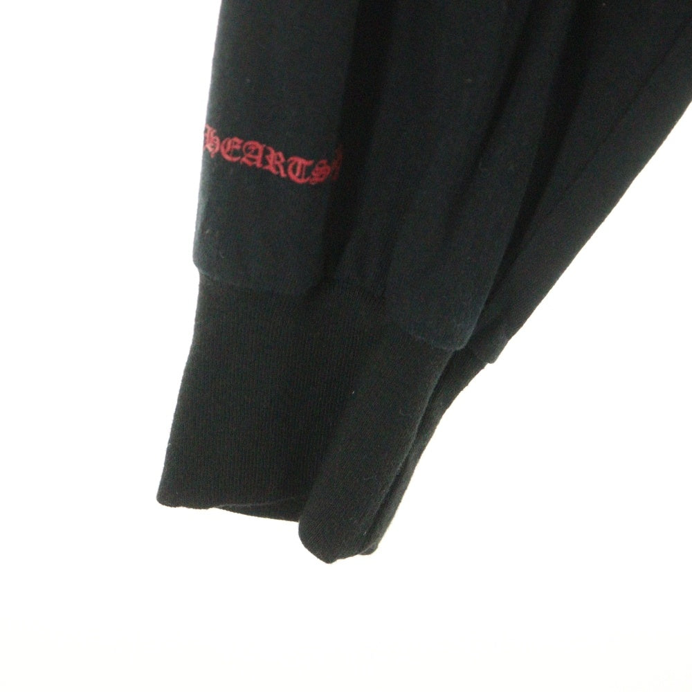 CHROME HEARTS(クロムハーツ) CH L/S 1 STAFF限定ホースシュープリント長袖カットソー ブラック