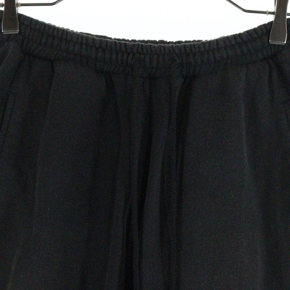 NVRFRGT(ネバーフォーゲット) 3D Twisted Lounge Wide Pants ワイドスウェットパンツ バギーパンツ ブラック NF241P06