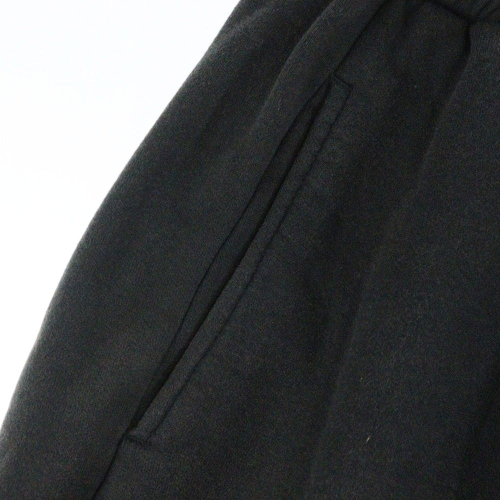 NVRFRGT(ネバーフォーゲット) 3D Twisted Lounge Wide Pants ワイドスウェットパンツ バギーパンツ ブラック NF241P06