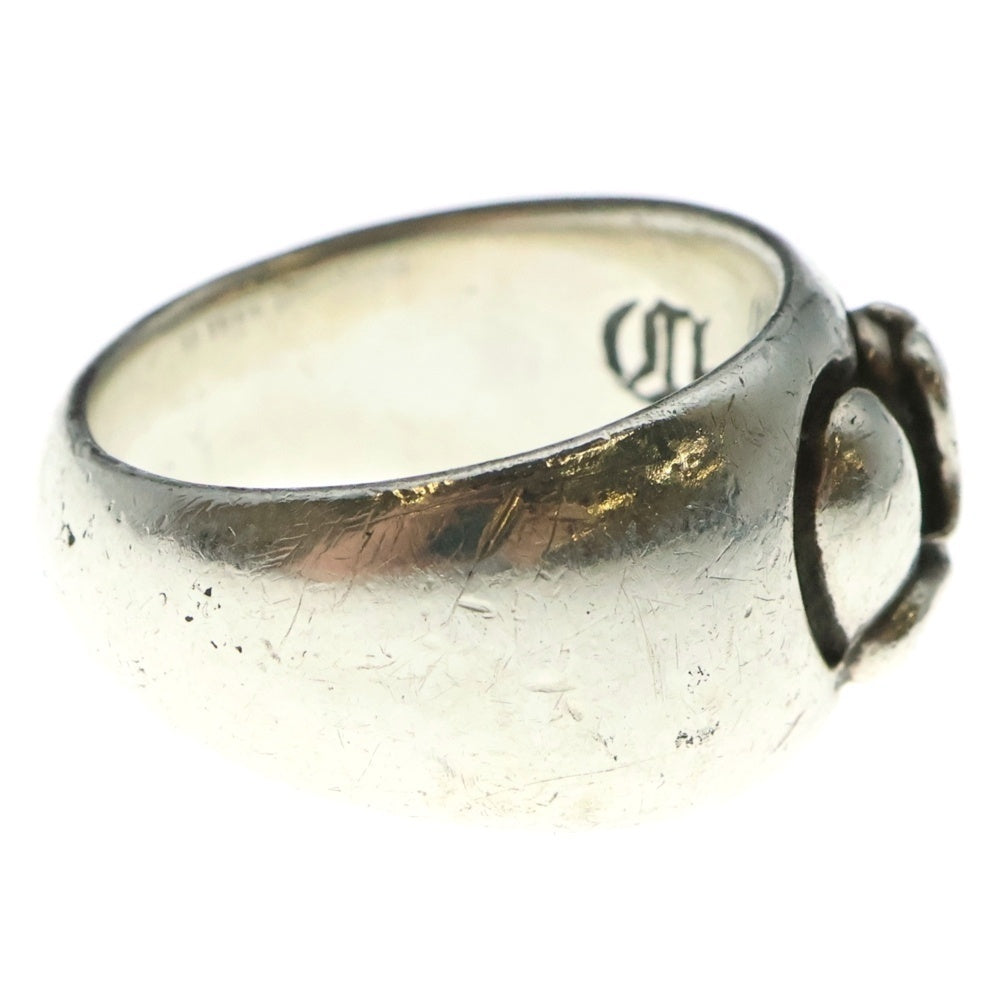 CHROME HEARTS(クロムハーツ) HEART IN BAND ハートインバンド リング シルバー