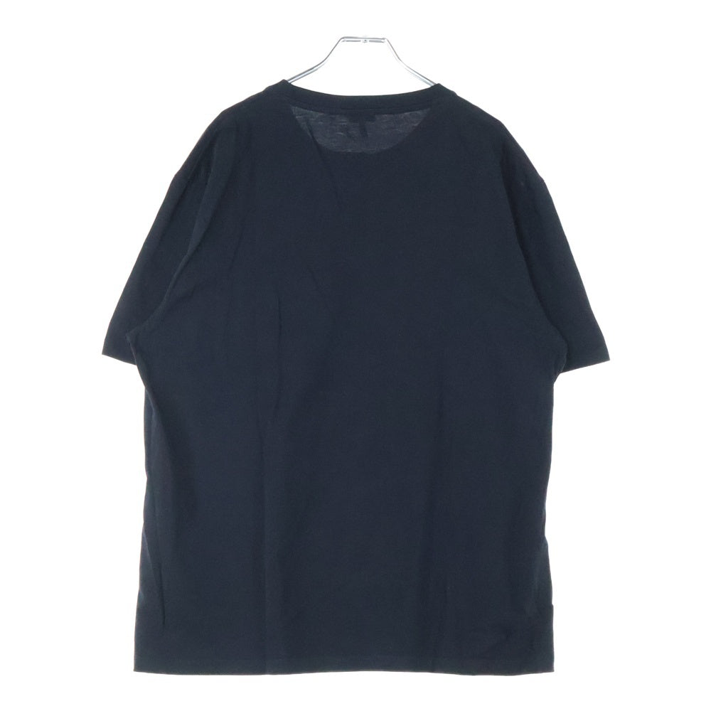 LOEWE(ロエベ) ANAGRAM POCKET T-SHIRT アナグラム ポケット刺繍 Tシャツ 半袖カットソー ブラック