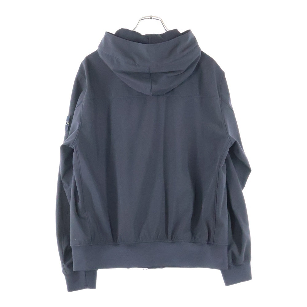 STONE ISLAND(ストーンアイランド) 22AW 袖ロゴワッペン付 フーデッドジャケット ブラック K1S154100090S0A22