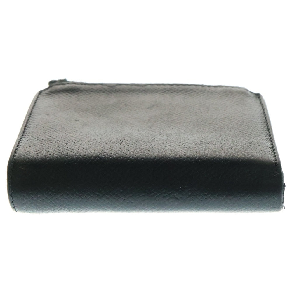 Maison Margiela(メゾンマルジェラ) フリップフラップ ウォレット レザー 2つ折り財布 S35UI0516 ブラック