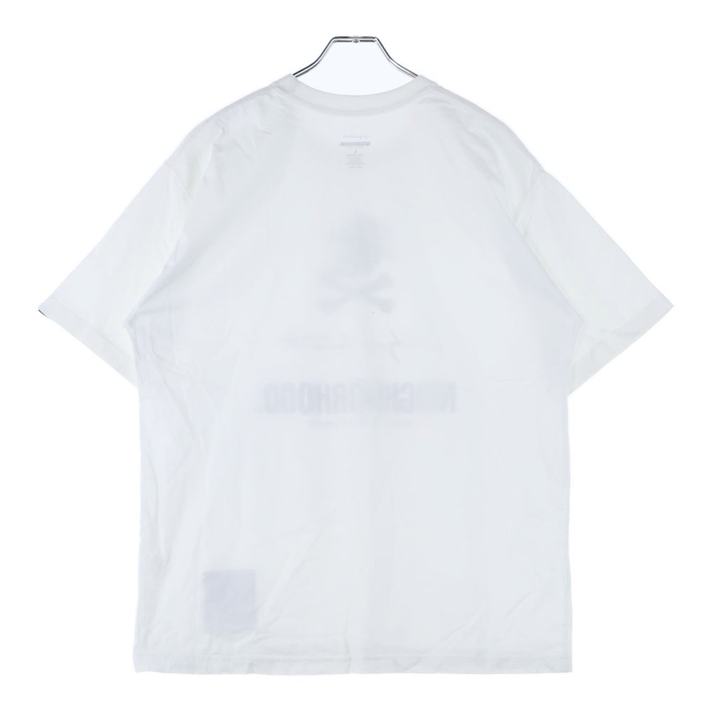 Yohji Yamamoto(ヨウジヤマモト) 23SS ×NEIGHBORHOOD YN.CREWNECK SS-2 TEE ネイバーフッド クルーネックTシャツ 半袖カットソー ホワイト HZ-T62-287