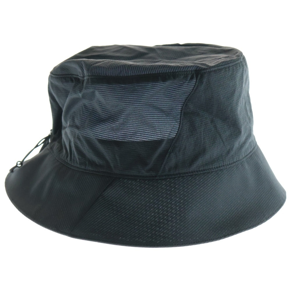 ARC'TERYX(アークテリクス) Aerios Bucket Hat エアリオス バケットハット フロントロゴ ブラック