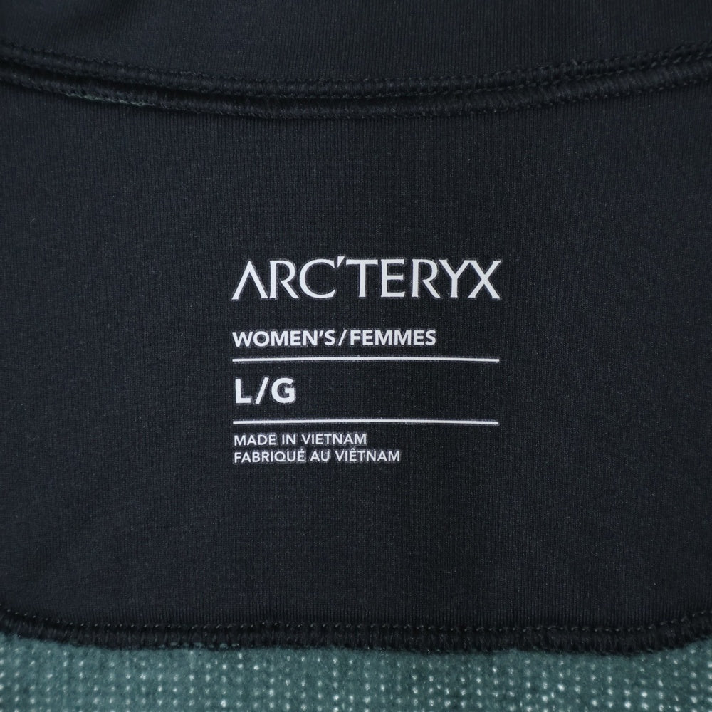 ARC'TERYX(アークテリクス) COVERT CARDIGAN コバート カーディガン 袖ポケット 袖ロゴ フリースジャケット グリーン
