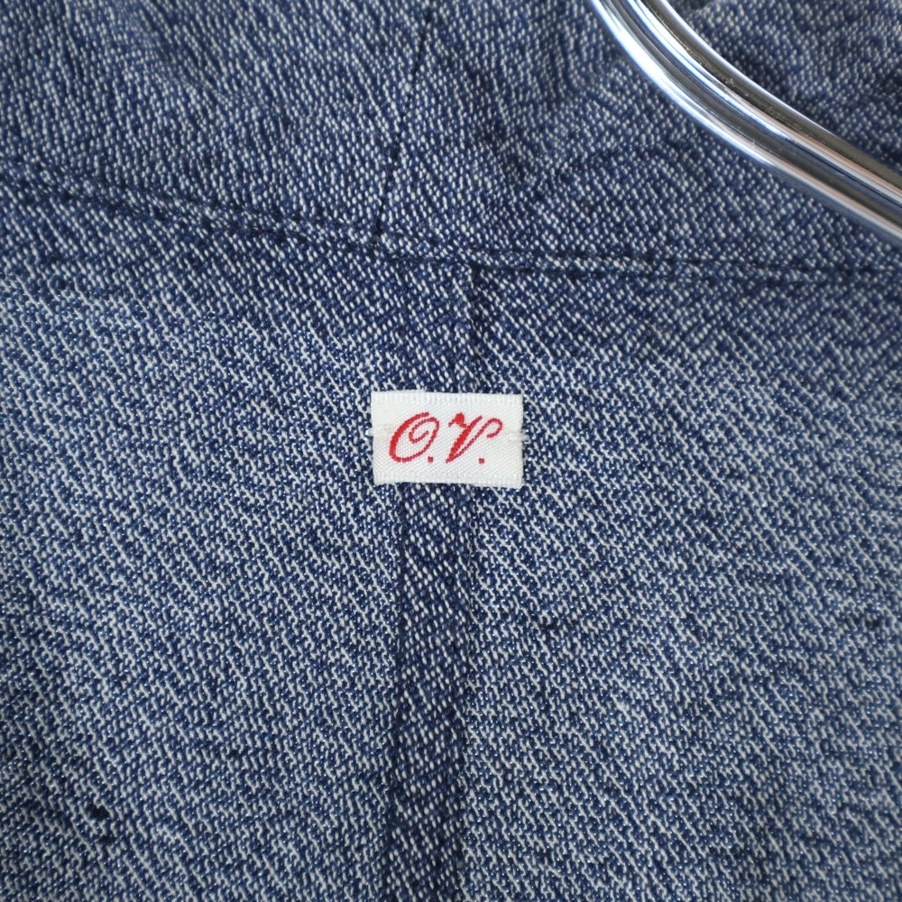 OUTIL(ウティ) VESTE THIERS カバーオール ユーロワーク ブルー OV-T014