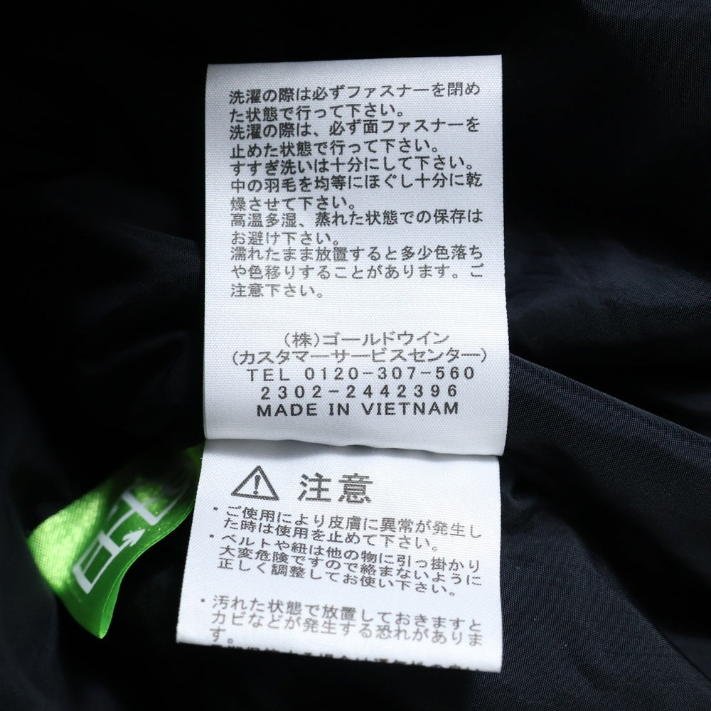THE NORTH FACE(ザノースフェイス) ND92331 ヌプシフーディ NUPTSE HOODIE ブラック