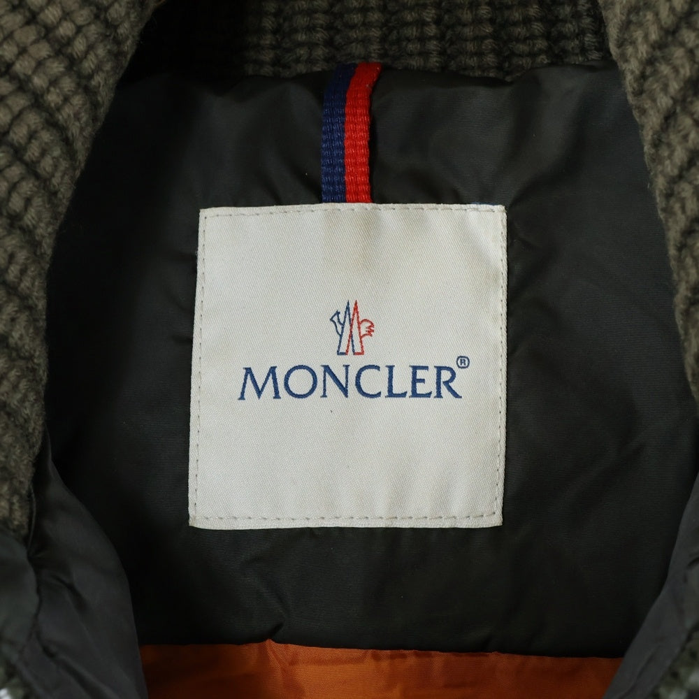 MONCLER(モンクレール) 132-091-41361-05 GIRARDOT GIUBBOTTO ジラルド キルティング ダウンジャケット カーキ