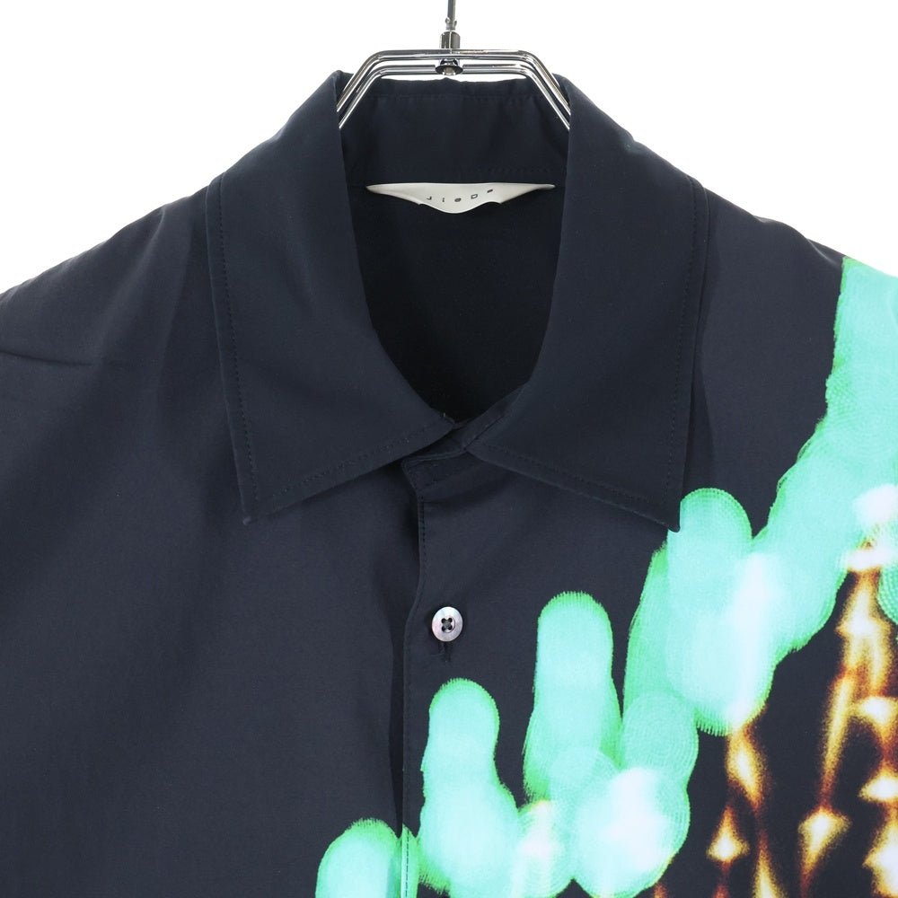 Jieda(ジエダ) 21SS SHUN KOMIYAMA PHOTO SHIRT シュン コミヤマ 総柄 半袖シャツ マルチカラー Jie-21S-SH01