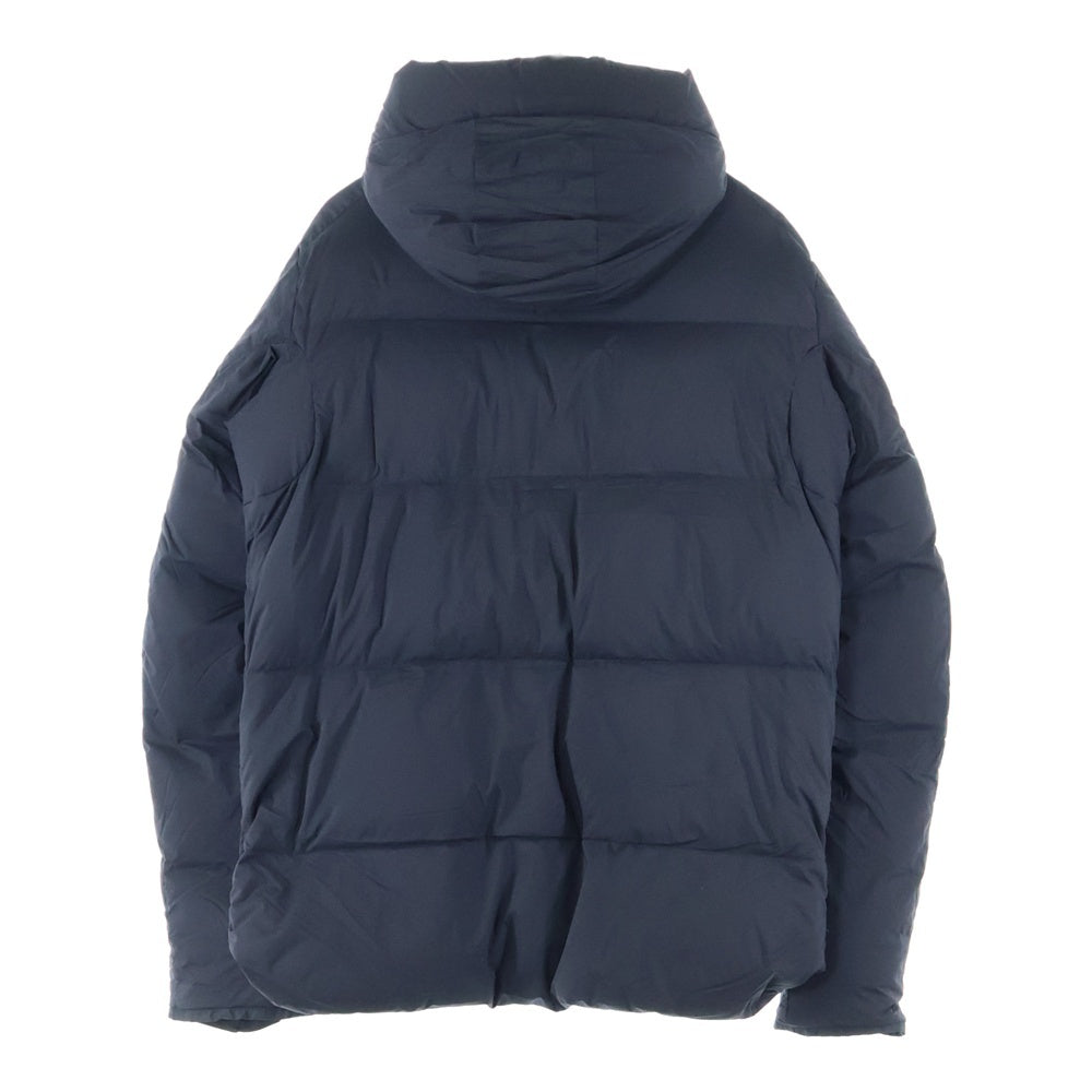 CANADA GOOSE(カナダグース) Armstrong Hoody 袖ロゴワッペン フード付き ダウンジャケット ブラック 5076M