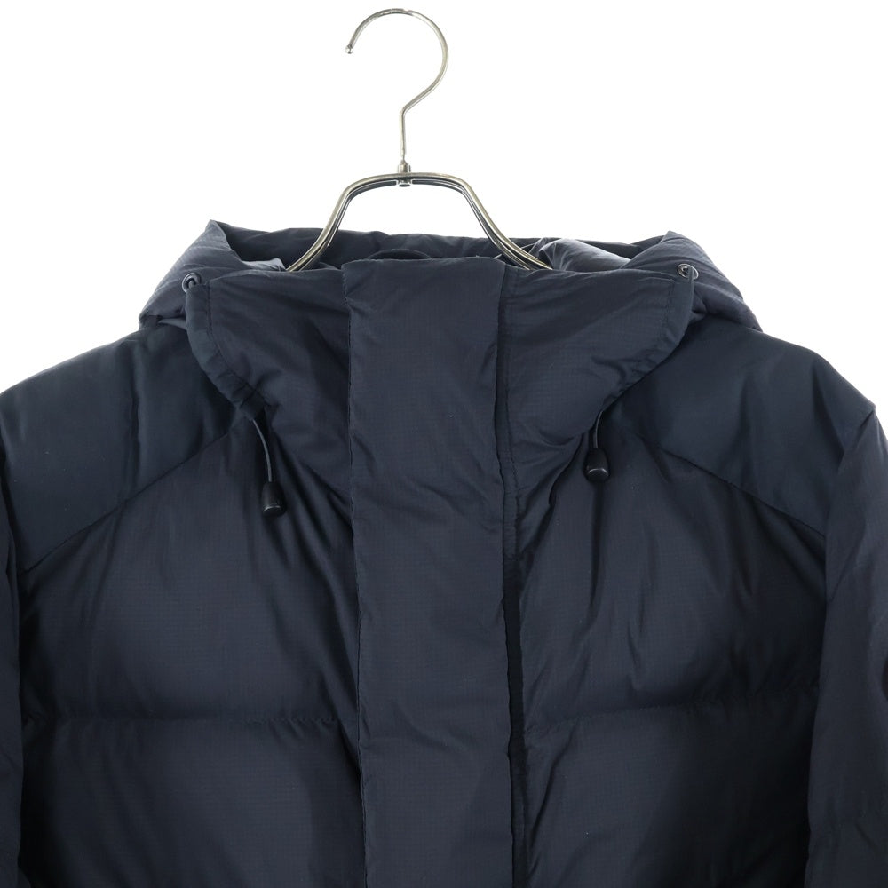 CANADA GOOSE(カナダグース) Armstrong Hoody 袖ロゴワッペン フード付き ダウンジャケット ブラック 5076M