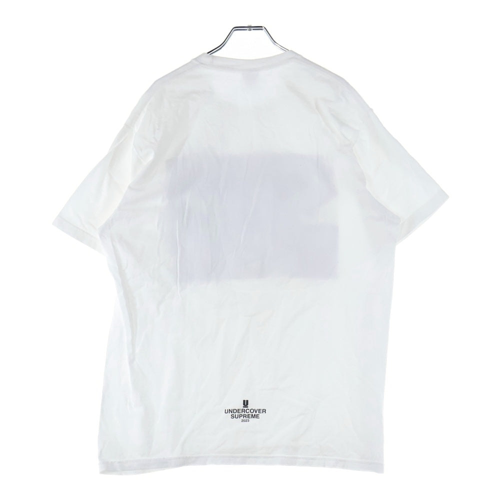 SUPREME(シュプリーム) 23SS ×Under Cover アンダーカバー フロントプリント クルーネック 半袖Tシャツ ホワイト