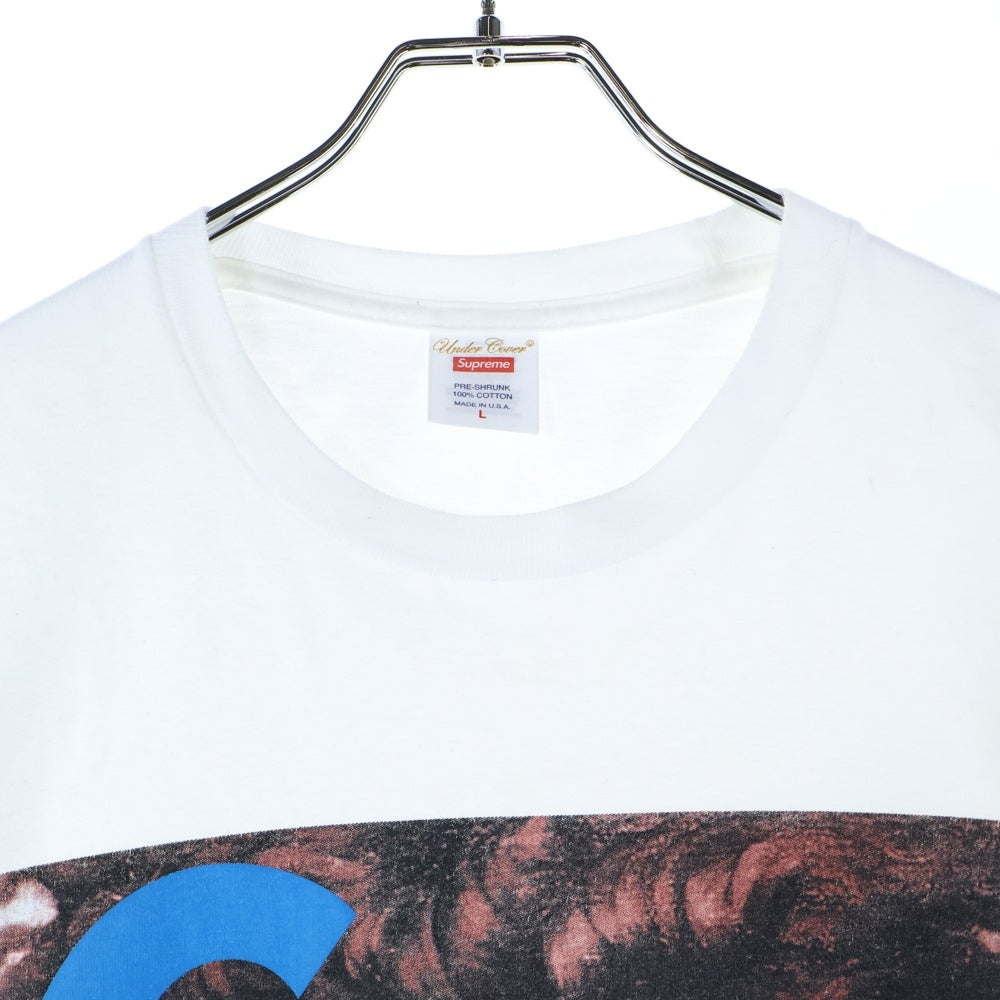 SUPREME(シュプリーム) 23SS ×Under Cover アンダーカバー フロントプリント クルーネック 半袖Tシャツ ホワイト