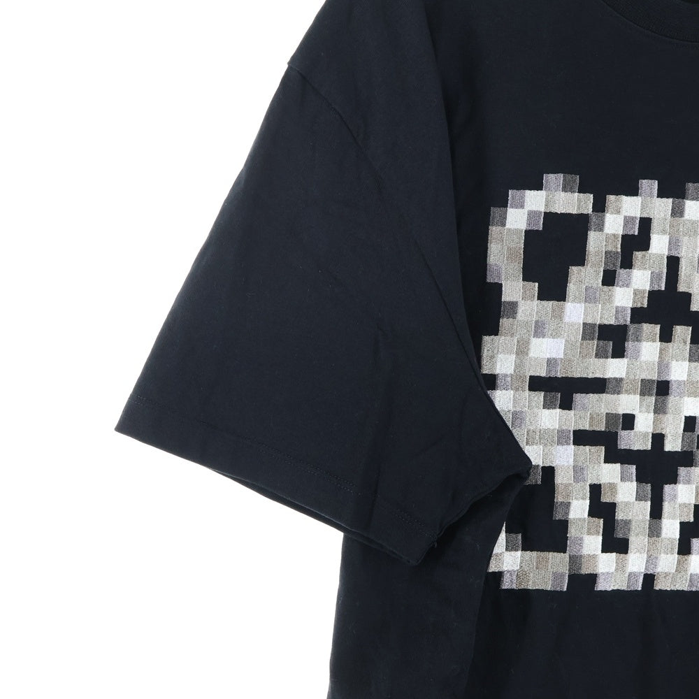 LOEWE(ロエベ) ピクセルアナグラム フロント刺繍 カットソー クルーネックTシャツ H526Y22XAD