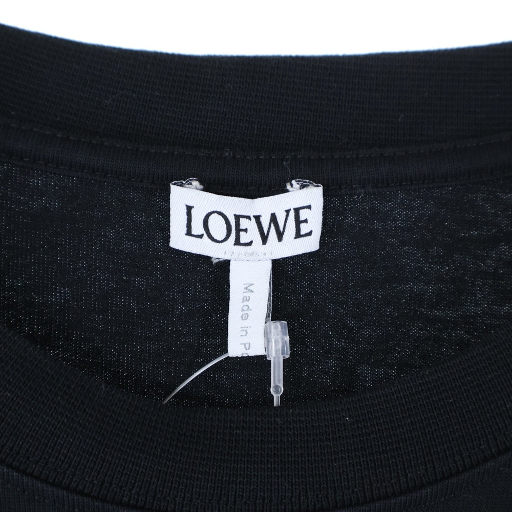 LOEWE(ロエベ) ピクセルアナグラム フロント刺繍 カットソー クルーネックTシャツ H526Y22XAD