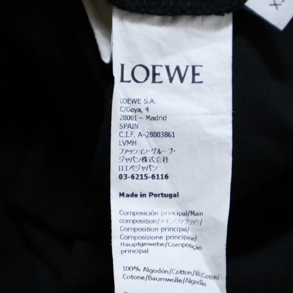LOEWE(ロエベ) ピクセルアナグラム フロント刺繍 カットソー クルーネックTシャツ H526Y22XAD