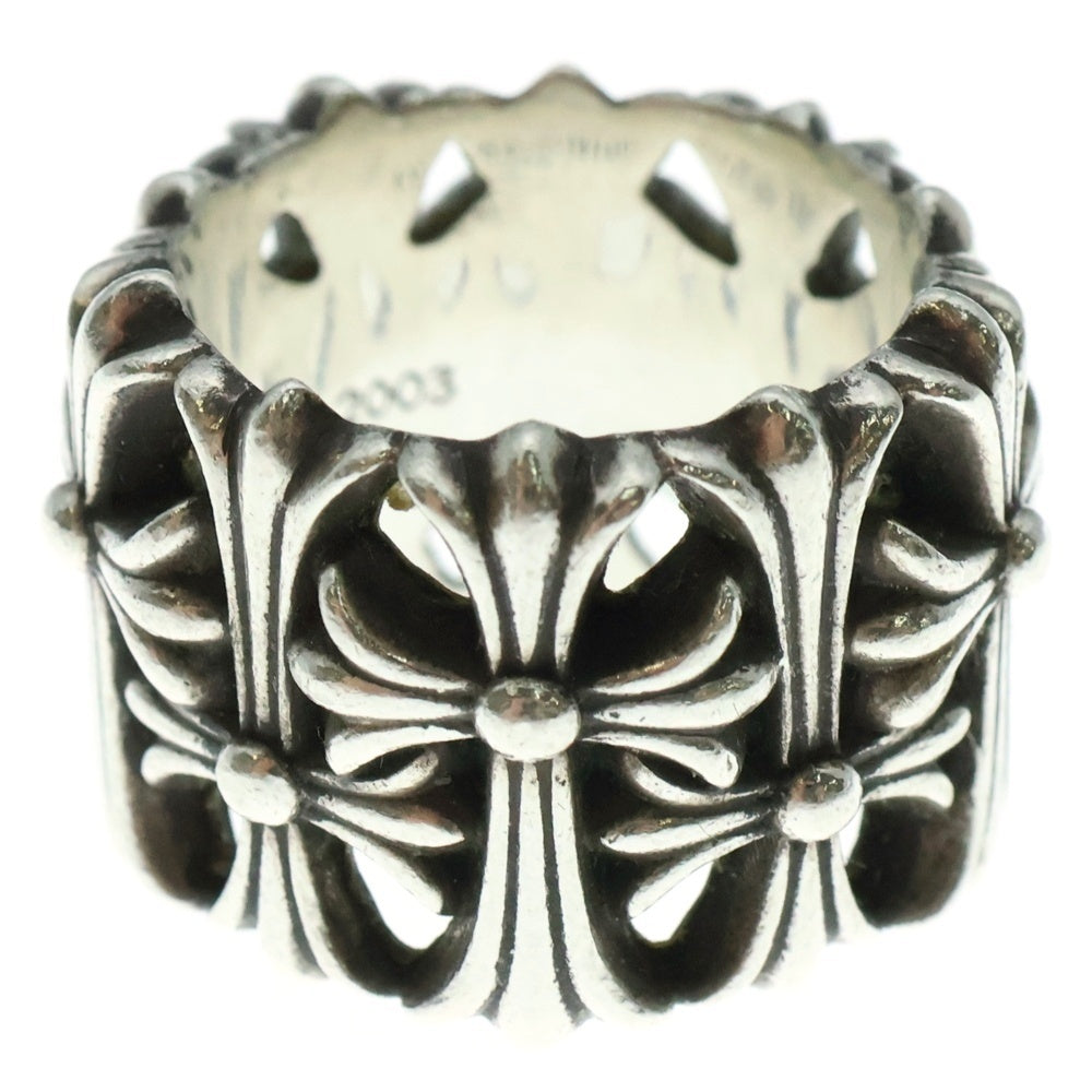 CHROME HEARTS(クロムハーツ) )CEMETERY セメタリー クロスリング シルバー BCA339